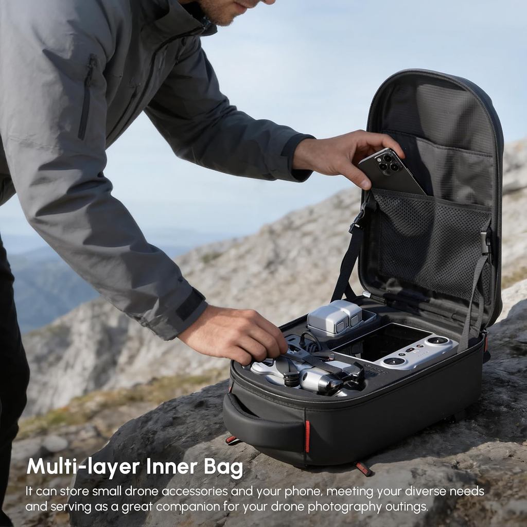 Waterproof Hard Carrying Backp - Drone Dji Rc Mini 3 Pro 评论和价格