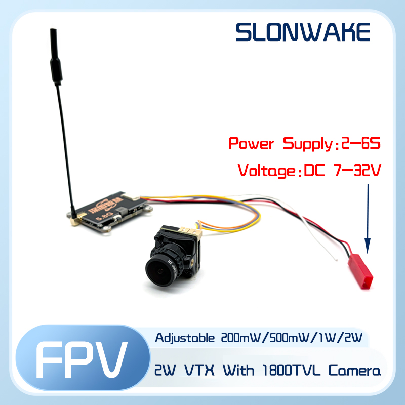 SLONWAKE 5.8G 56CH 2W transmit - Quadcopter Frame 评论和价格