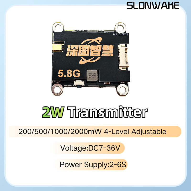 SLONWAKE 5.8G 56CH 2W transmit - Quadcopter Frame 评论和价格