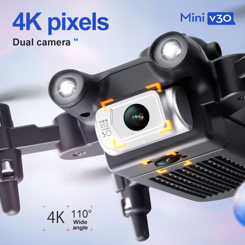 Mini V30 WiFi FPV Drone With 4 - Drone Rc Ufo 评论和价格