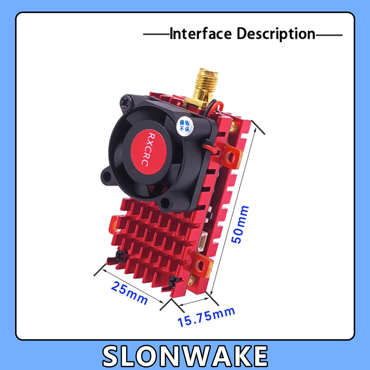 SLONWAKE 5.8G 2W VTX FPV 1800T - Drone Rc With Camera 评论和价格