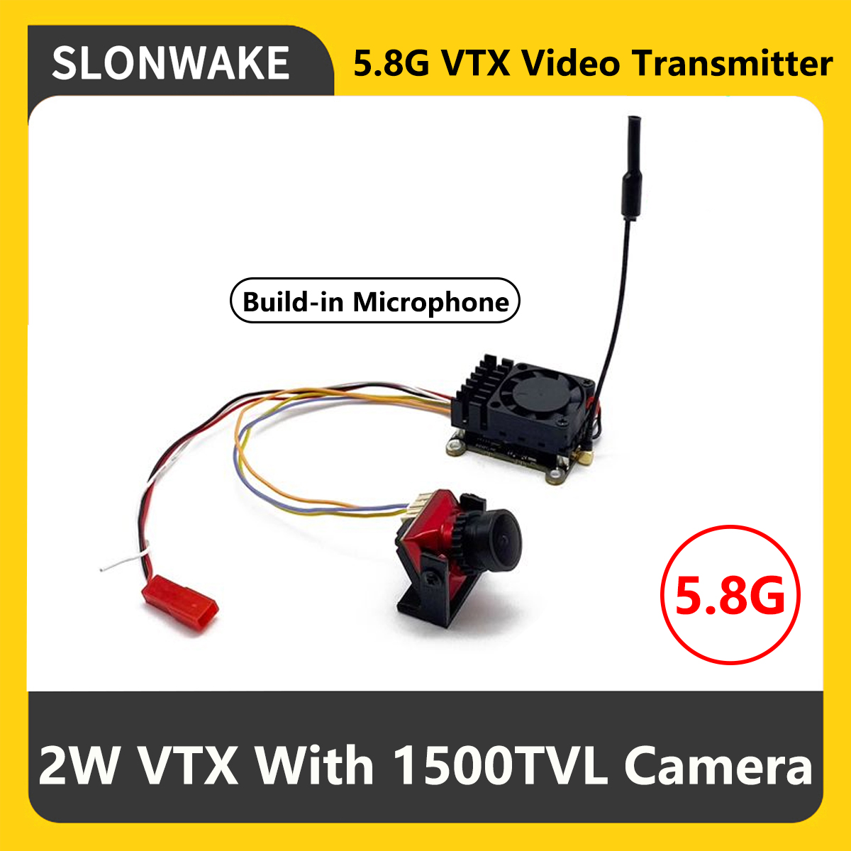 SLONWAKE 5.8G 2000mW FPV VTX T - Drone Rc With Camera 评论和价格